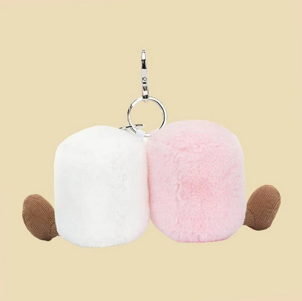 Amuseables Pair of Marshmallows Bag Charm