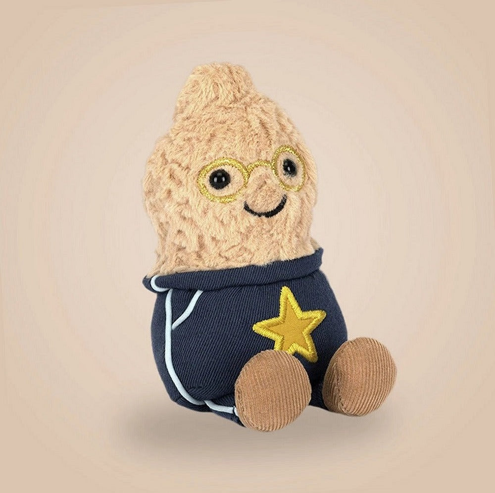 Amuseables Peanut Star Student Outfit – soft plush toy