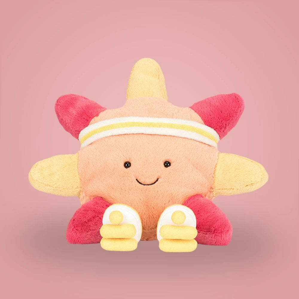 Amuseables Sun 'Roller Skates' – soft plush toy