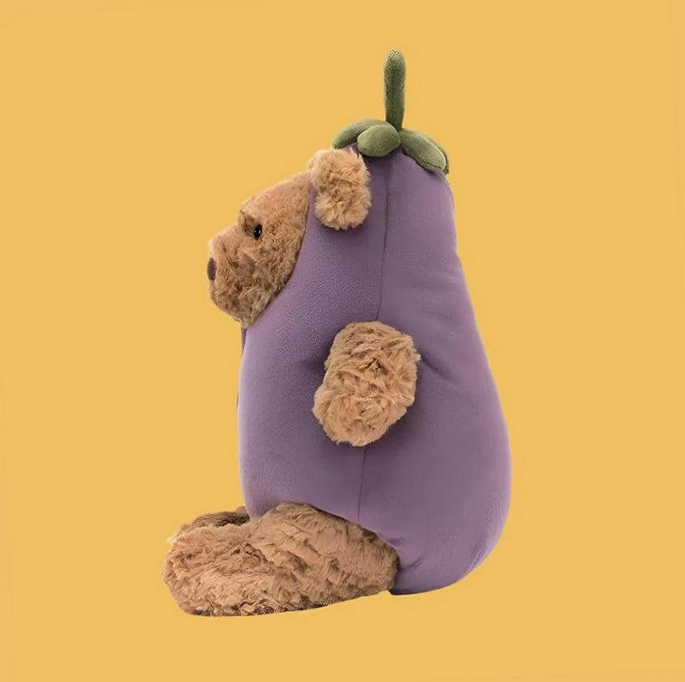 Bartholomew Bear Aubergine