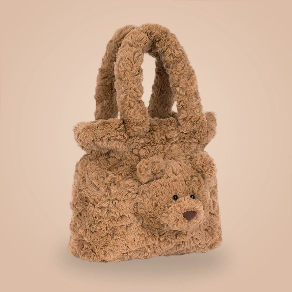 Bartholomew Bear Handbag – soft plush toy