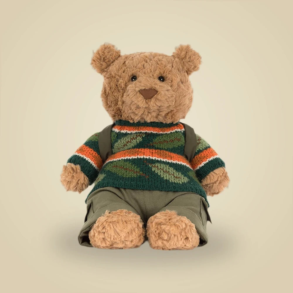 Bartholomew Bear Hiking Outfit – soft plush toy