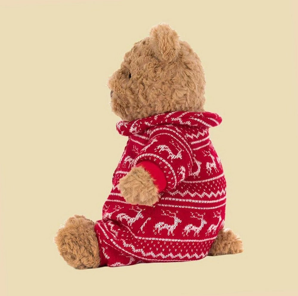 Bartholomew Bear Winter Pyjamas