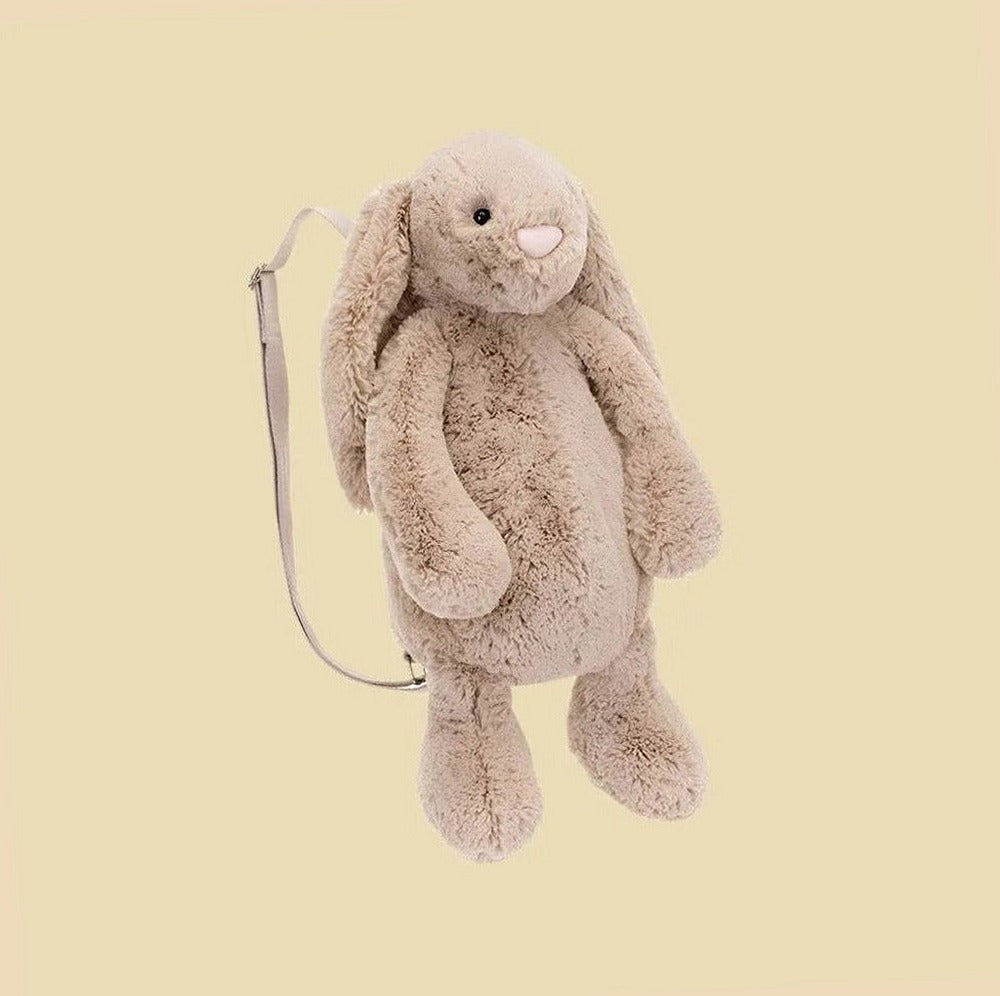 Bashful Beige Bunny Backpack