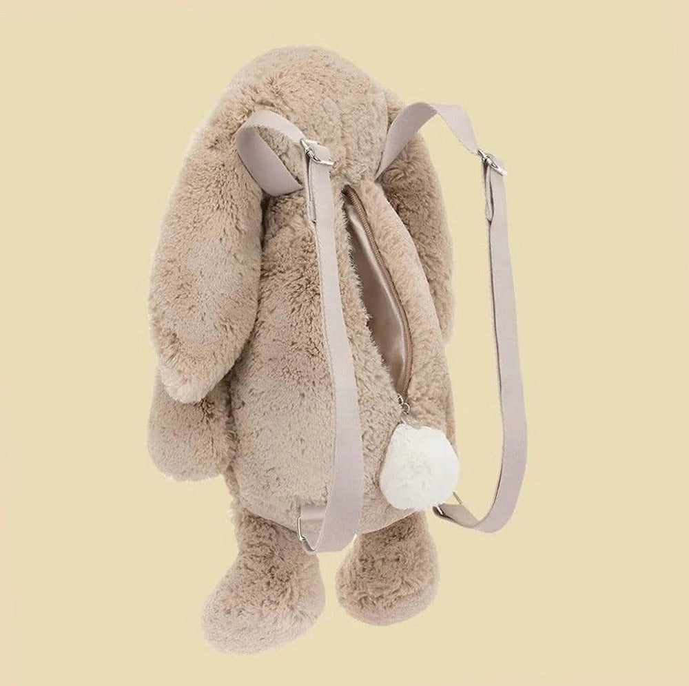 Bashful Beige Bunny Backpack