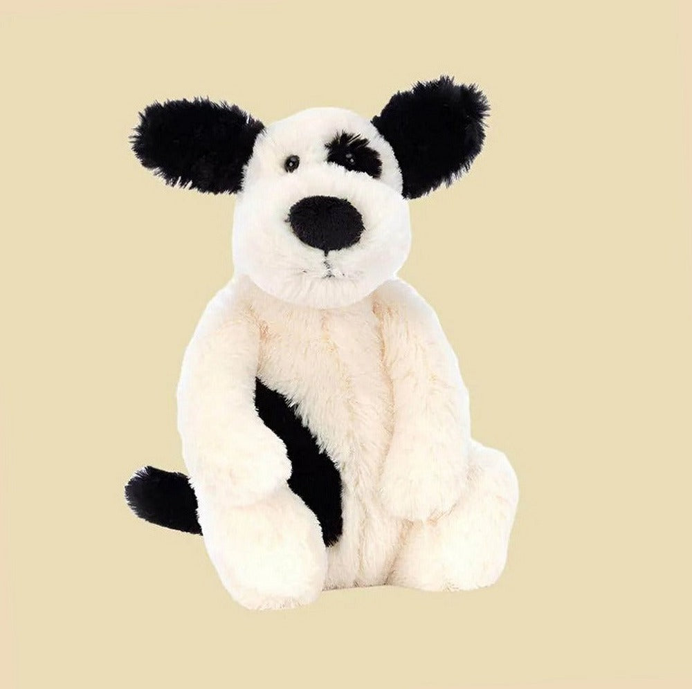 Bashful Black & Cream Puppy