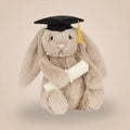 Bashful Bunny Graduation Outfit – soft plush toy