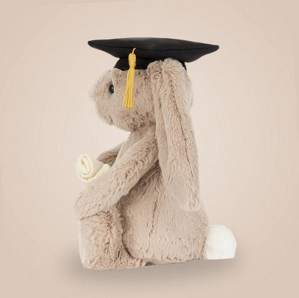 Bashful Bunny Graduation Outfit – soft plush toy, view 2
