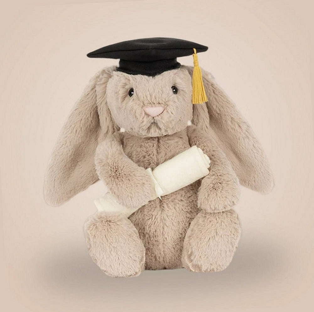 Bashful Bunny Graduation Outfit – soft plush toy, view 4
