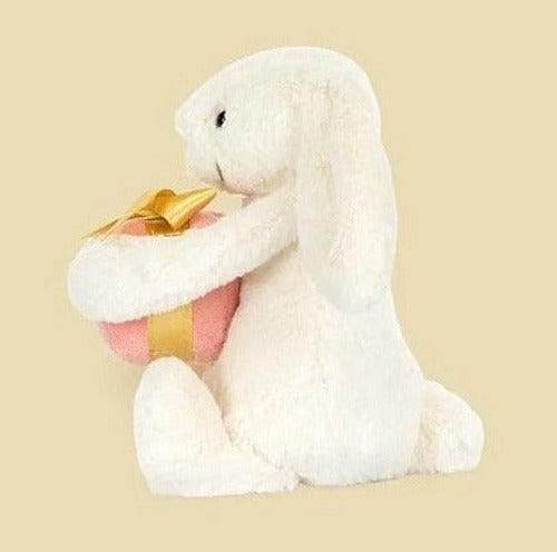 Bashful Bunny with Present