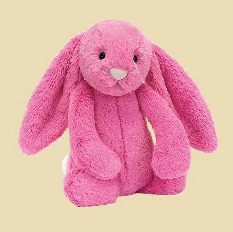 Bashful Hot Pink Bunny