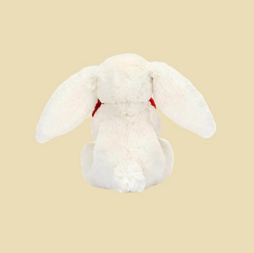 Bashful Red Love Heart Bunny