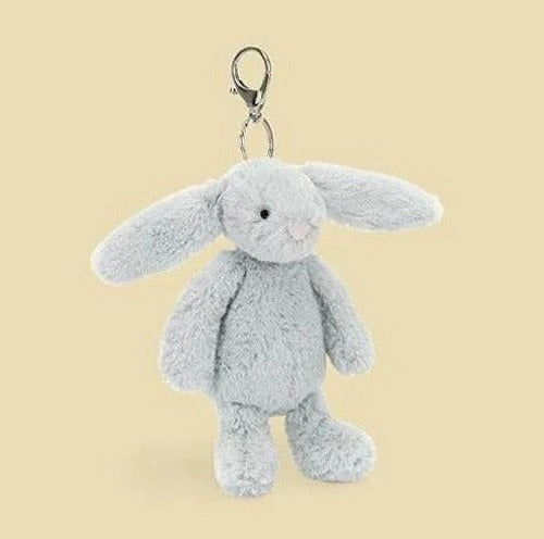 Bashful Silver Bunny Bag Charm