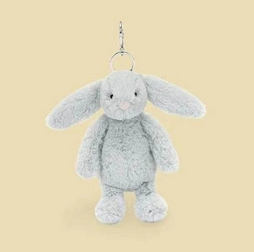 Bashful Silver Bunny Bag Charm