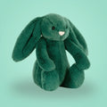 Bashful Teal Bunny – soft plush toy