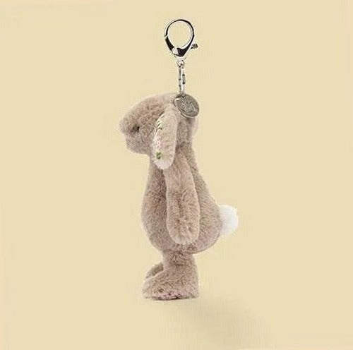 Blossom Beige Bunny 'Petal' Bag Charm