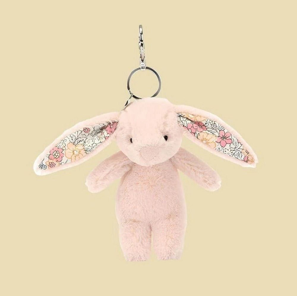 Blossom Blush Bunny Bag Charm