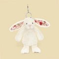 Blossom Cream Bunny 'Berry' Bag Charm