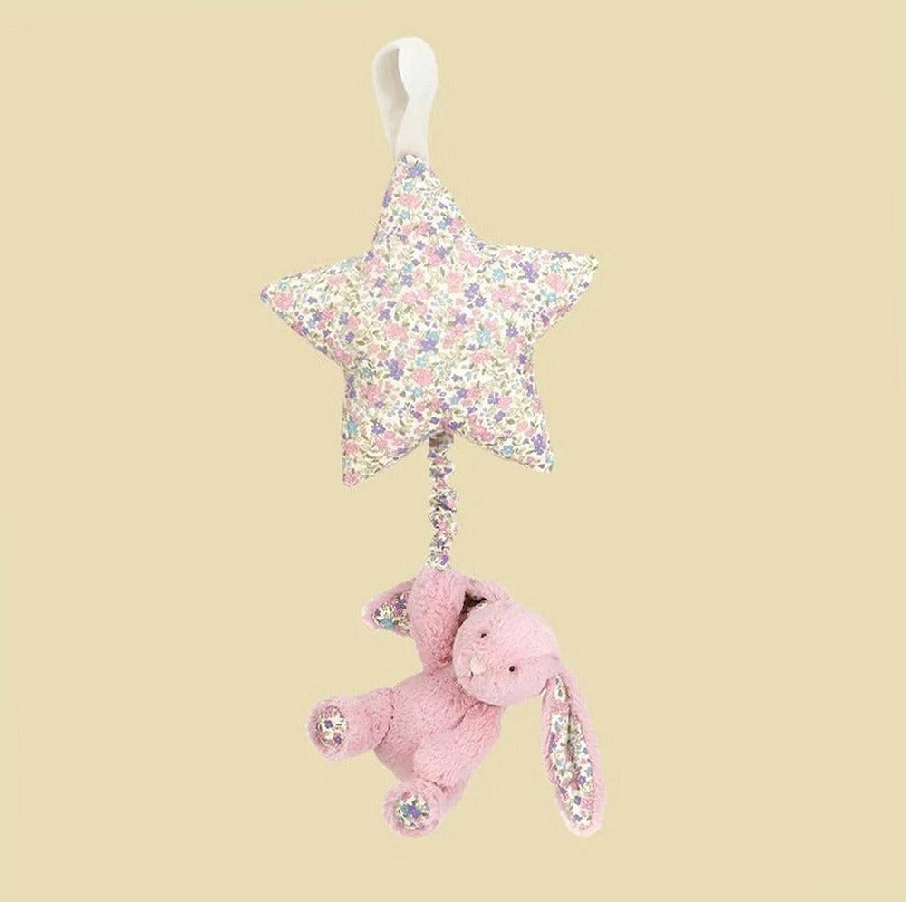 Blossom Tulip Bunny Star Musical Pull