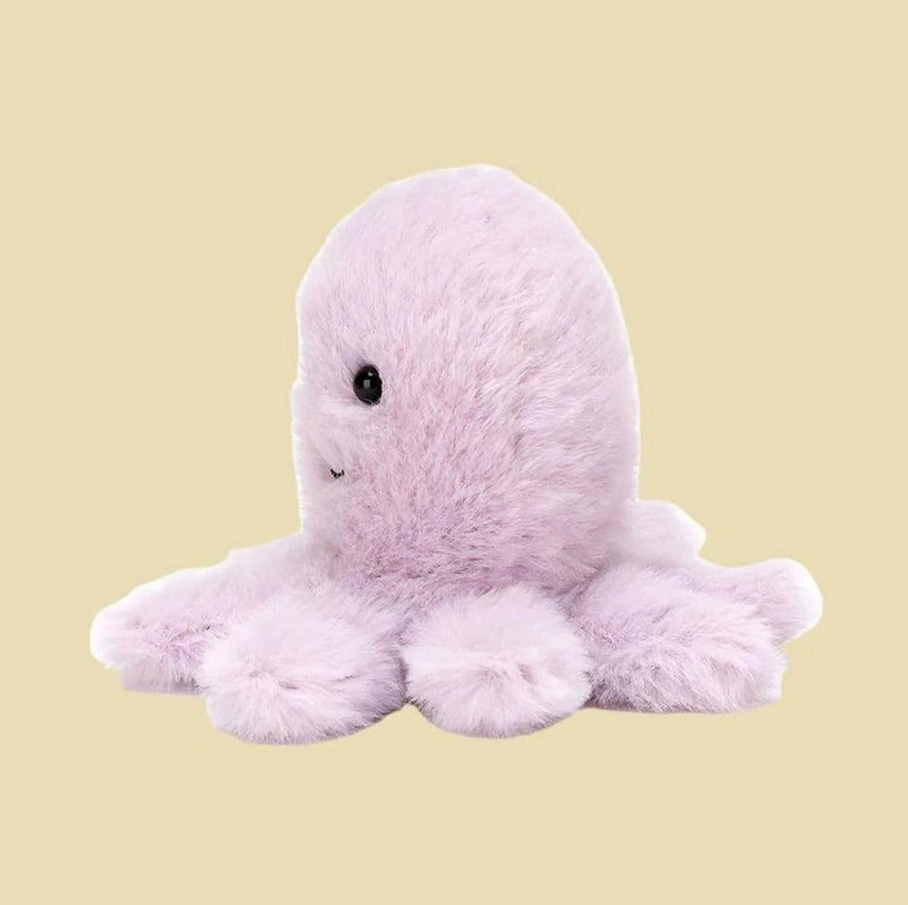 Fluffy Octopus Bag Charm