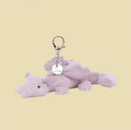 Lavender Dragon Bag Charm