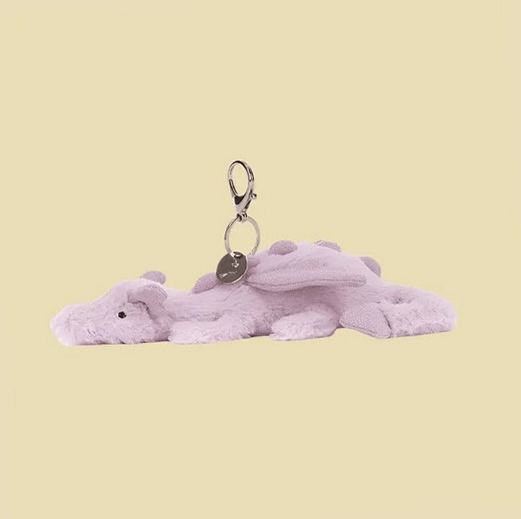 Lavender Dragon Bag Charm