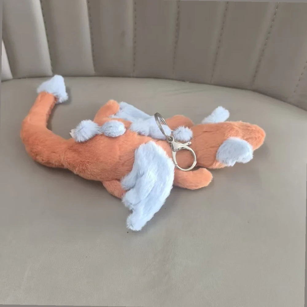 Persimmon Dragon Bag Charm – soft plush toy