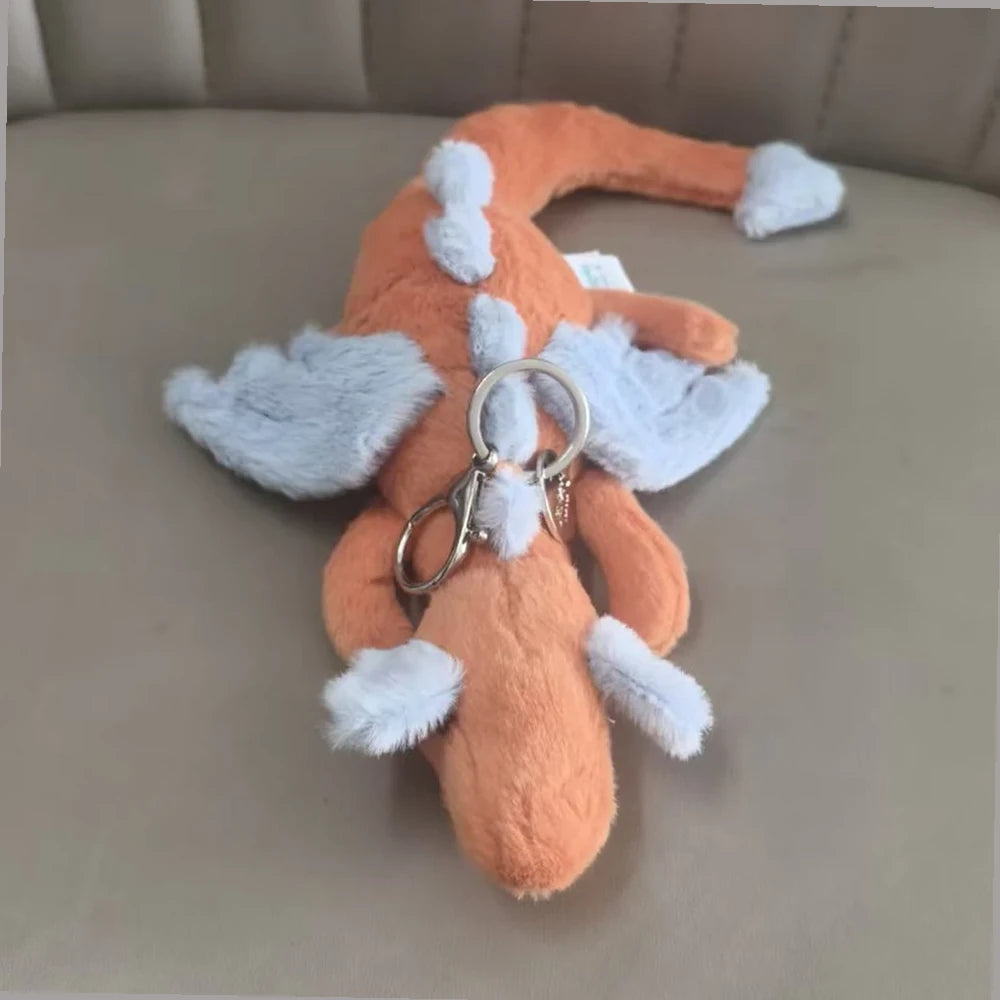 Persimmon Dragon Bag Charm – soft plush toy