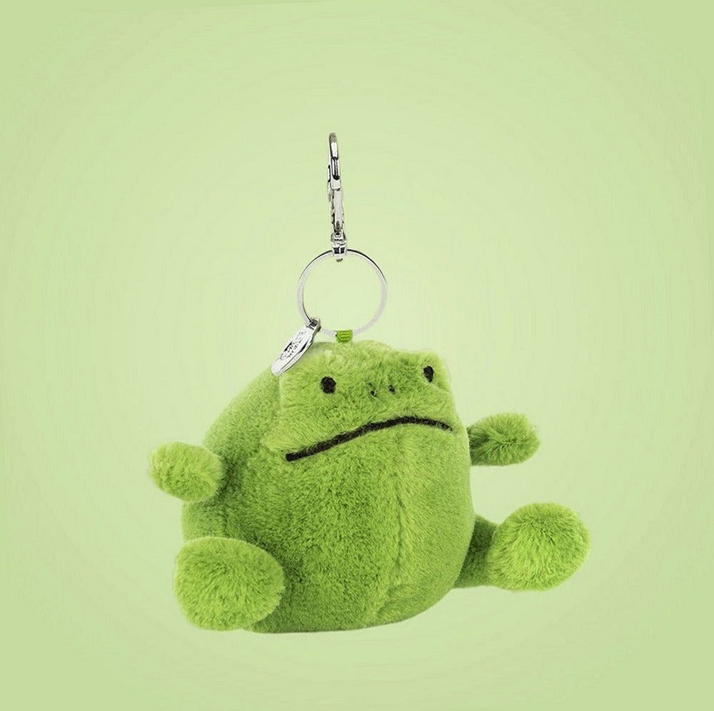 Ricky Rain Frog Bag Charm – soft plush toy
