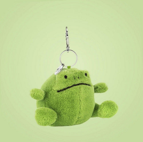 Ricky Rain Frog Bag Charm – soft plush toy