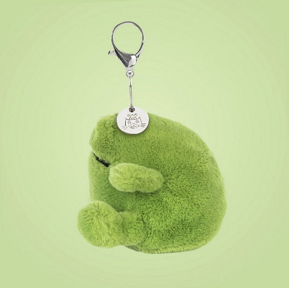 Ricky Rain Frog Bag Charm – soft plush toy, view 2