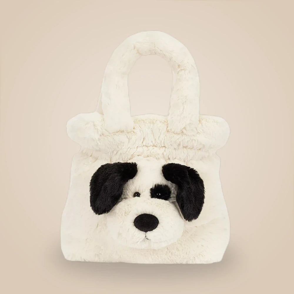 Rufferty Puppy Handbag – soft plush toy