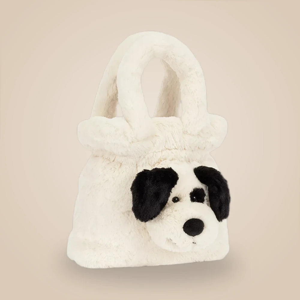 Rufferty Puppy Handbag – soft plush toy