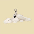 Snow Dragon Bag Charm