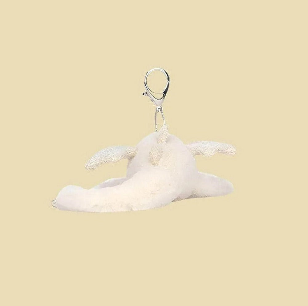 Snow Dragon Bag Charm