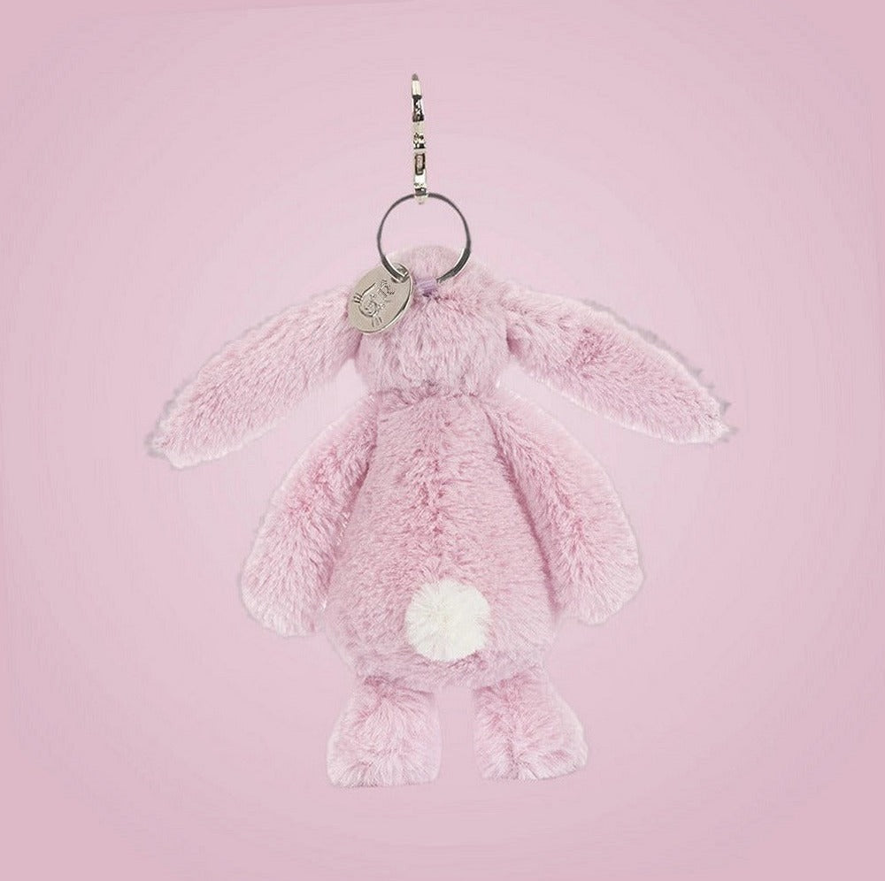 Thistlepop Blossom Bunny Bag Charm – soft plush toy, view 3