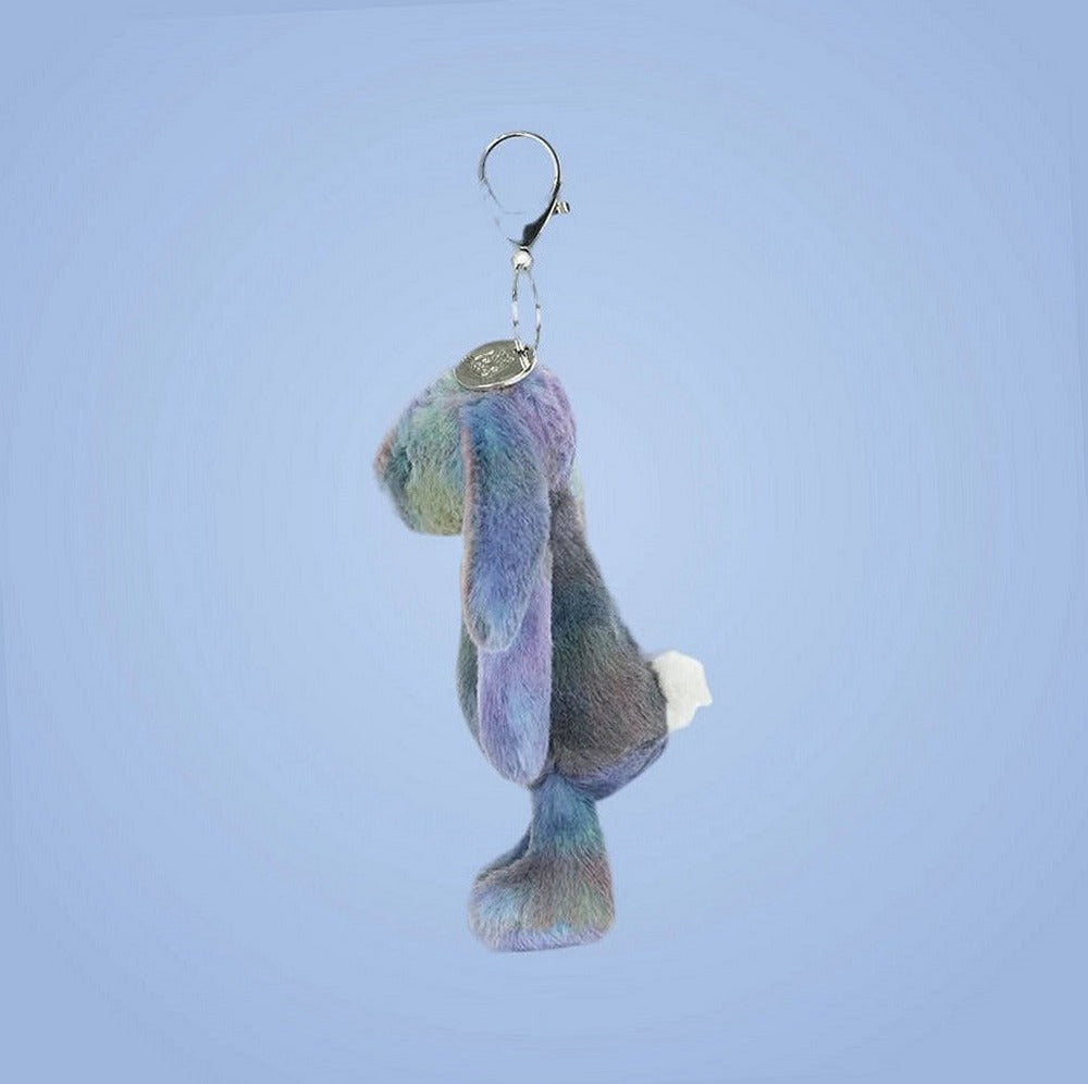 Zodihop Luxe Bunny Bag Charm – soft plush toy, view 3