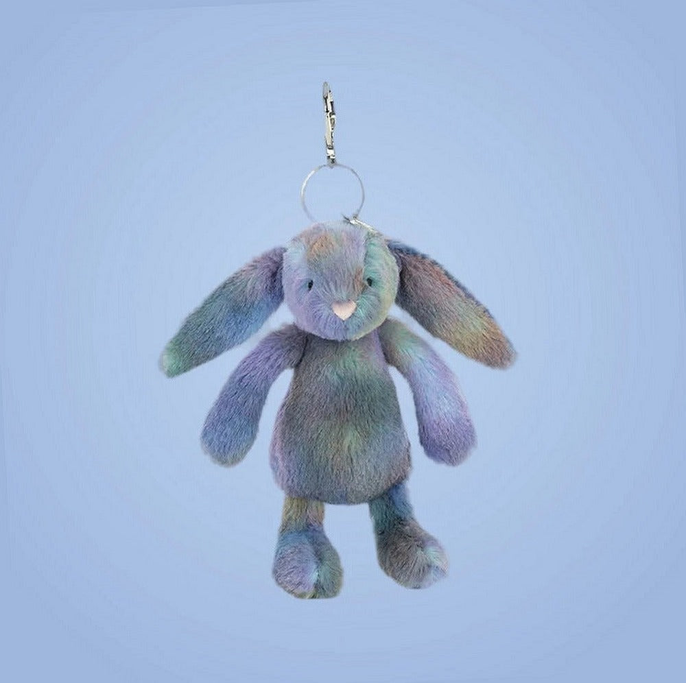 Zodihop Luxe Bunny Bag Charm – soft plush toy, view 5